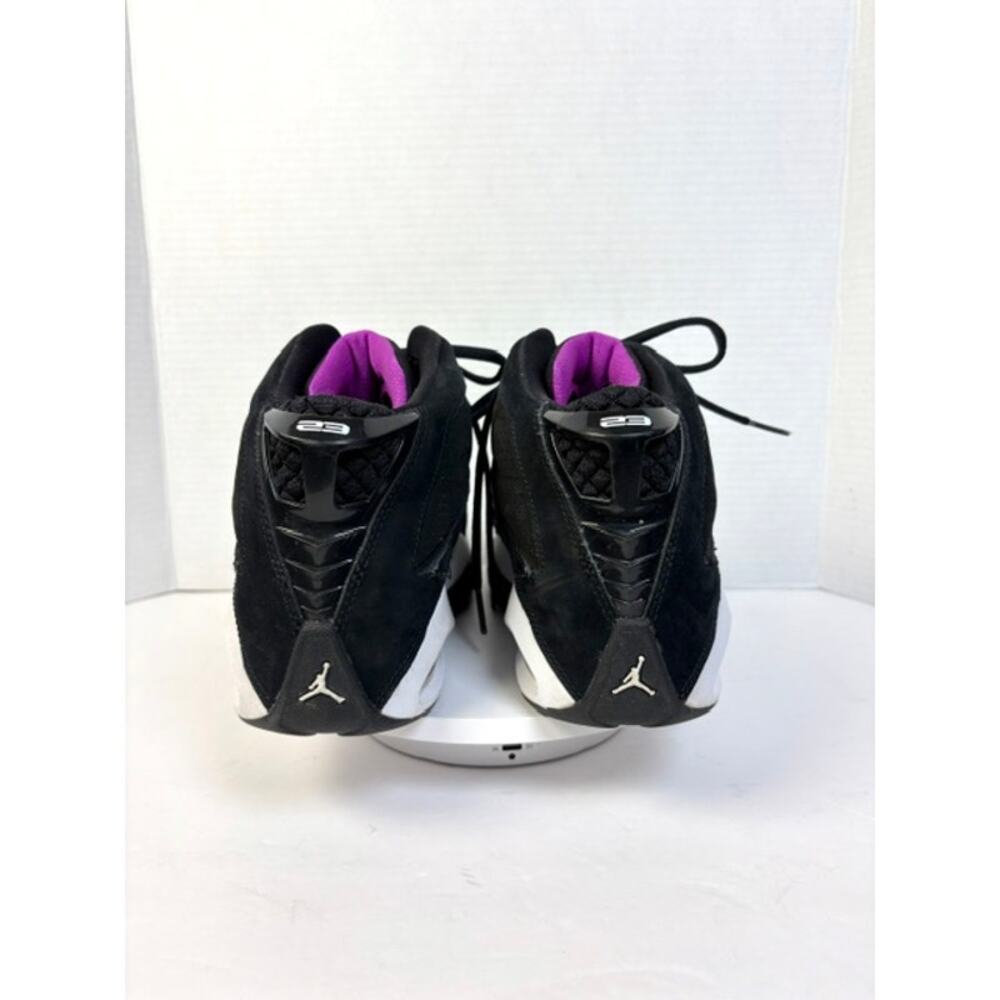 Nike Air Jordan B'Loyal Black Hyper Violet Men's Size 8.5 Sneakers 315317-012 - Picture 4 of 8